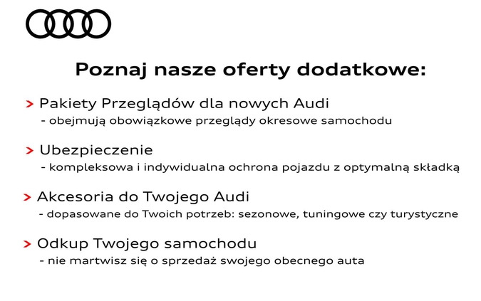 Audi A4 cena 171318 przebieg: 8, rok produkcji 2024 z Proszowice małe 254